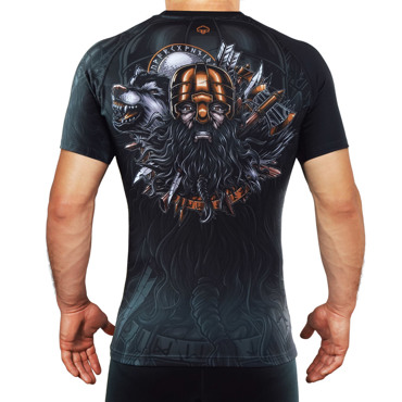 GroundGame Ragnarok RASHGUARD-BLACK